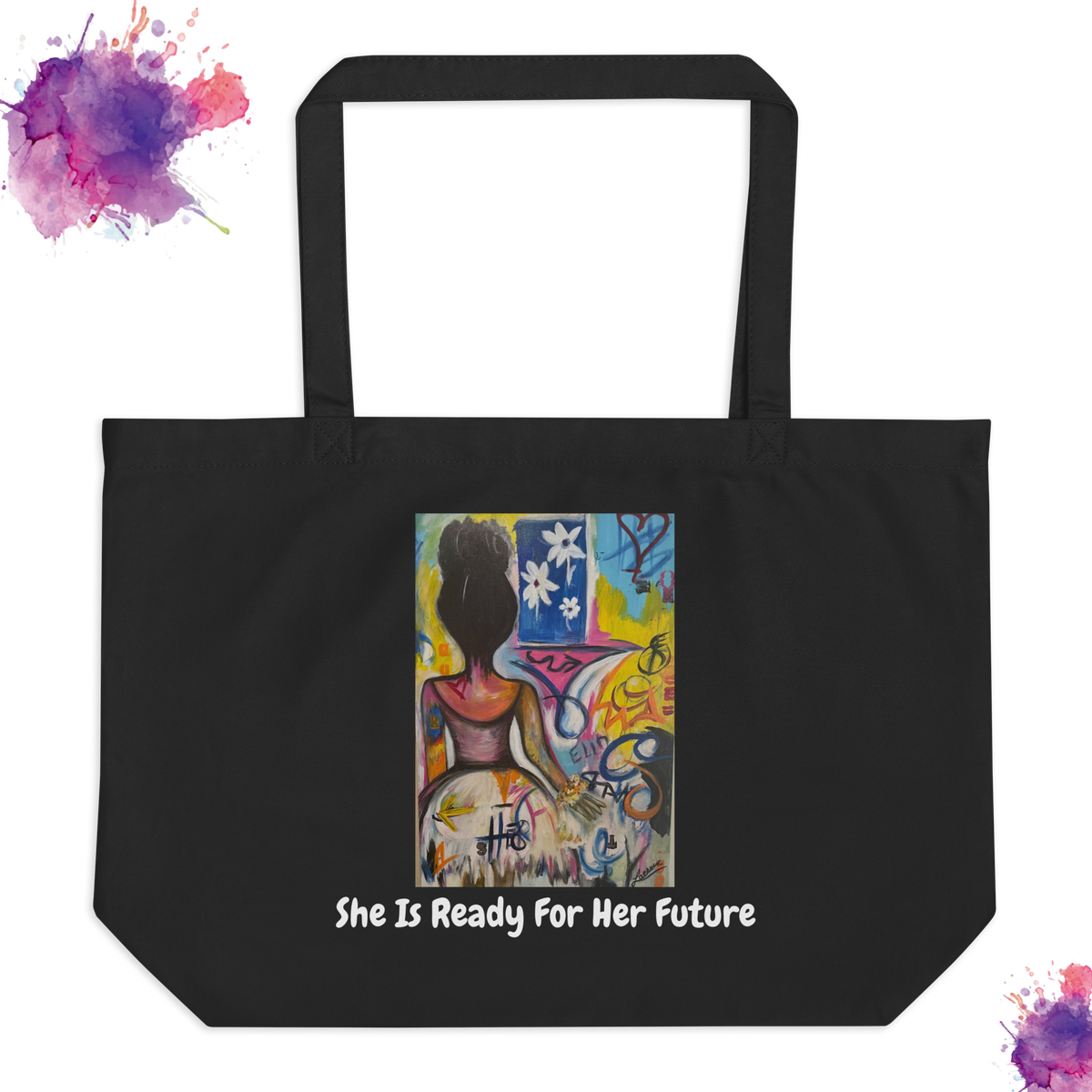 She is Ready For Her Future - Tote Bag – Art By Lacroix